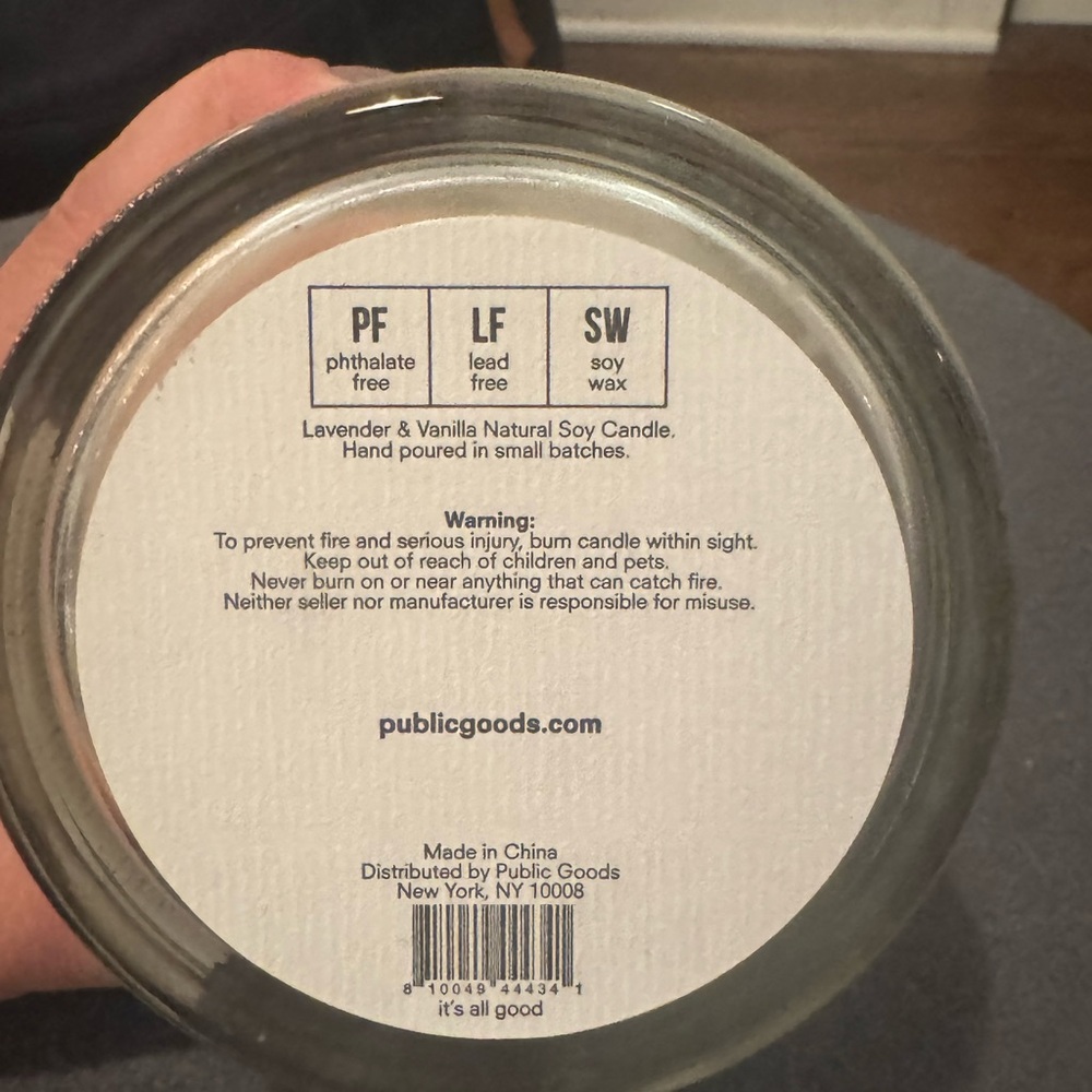 Public Goods candle - Picture 5 of 5